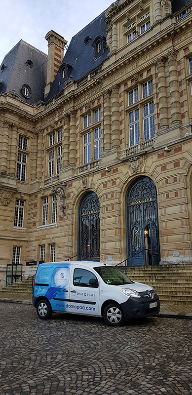 Domopad intervient à l'Hôtel de ville de Versailles Smart city